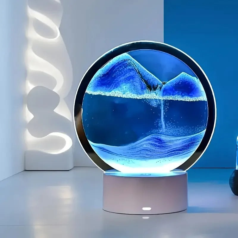 3D Moving Sandscape Lamp LED Light