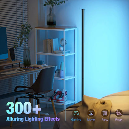 Smart RGB Color Floor Lamp with Music Sync