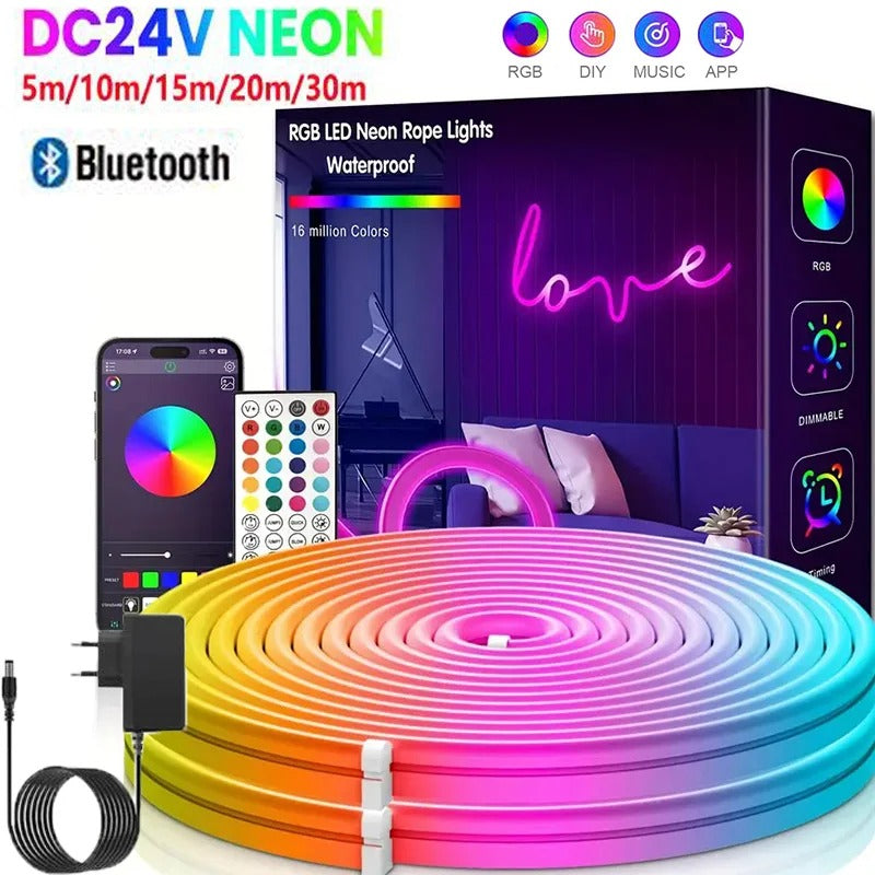 Waterproof Neon Rope Indoor And Outdoor Use